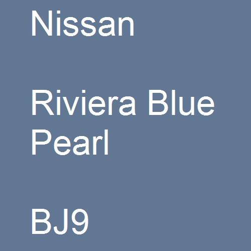 Nissan, Riviera Blue Pearl, BJ9.